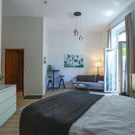 Cozy-Livings Altbau Mit Terrasse Und Kueche Am Stadtpark Bad Nauheim Eksteriør billede