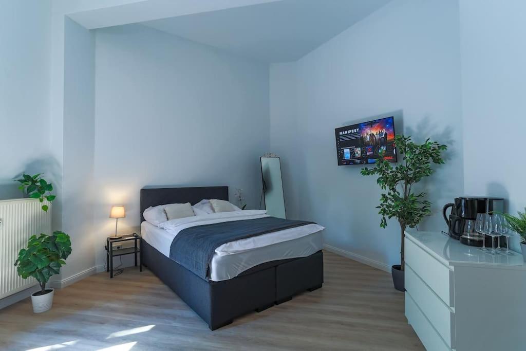 Cozy-Livings Altbau Mit Terrasse Und Kueche Am Stadtpark Bad Nauheim Eksteriør billede